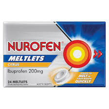 Nurofen Meltlets Cit 200mg 24