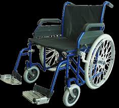 Wheelchair Bariatic Dblue mLe