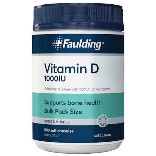 Fauld Rem Vit D Cap1000Iu 500