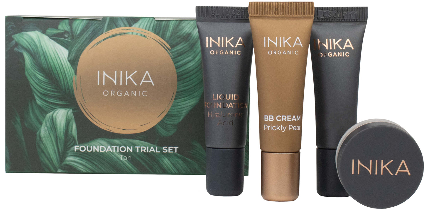 Inika Organic Foundation Trial Set Tan