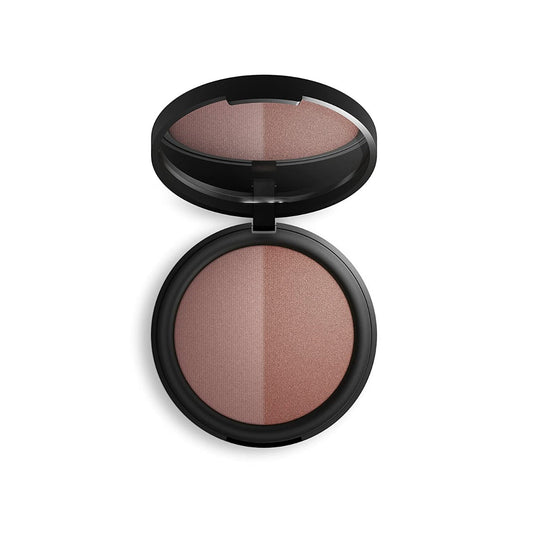 Inika Organic Baked Blush Duo Burnt Peach