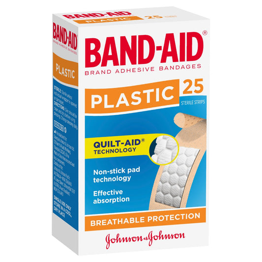 Bandaid Plastic Strips 25