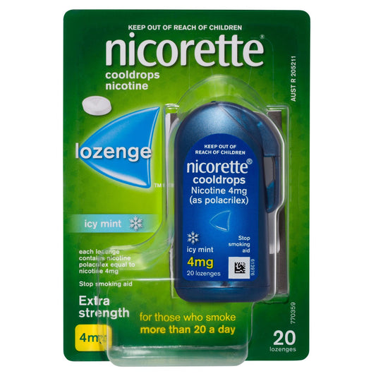 Nicorette Icy Mint Lozenges 2mg 20