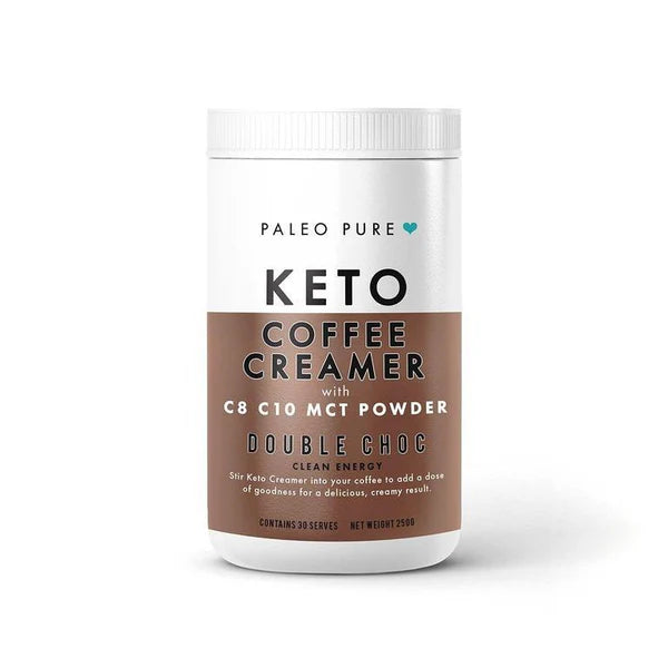 Paleo Pure Keto Mct Coffee Creamer Dbl Choc