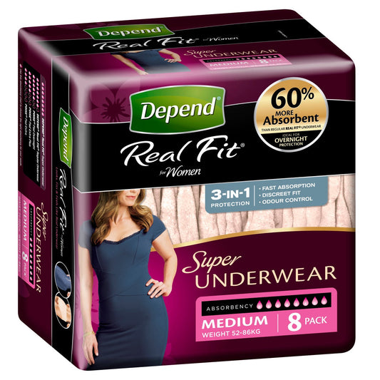 Depend Underwear Women Large 8Pk