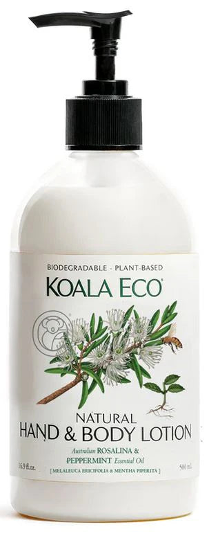 Koala Hand & Body Lotion Rosalina &Peppermint 500mL