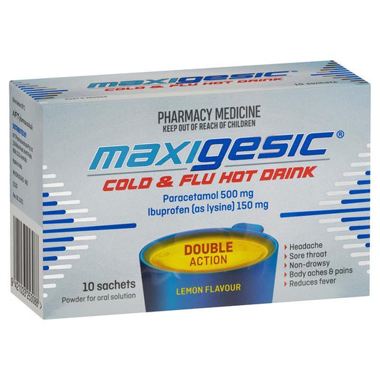 Maxigesic Cold&Flu Hot Drink 10S