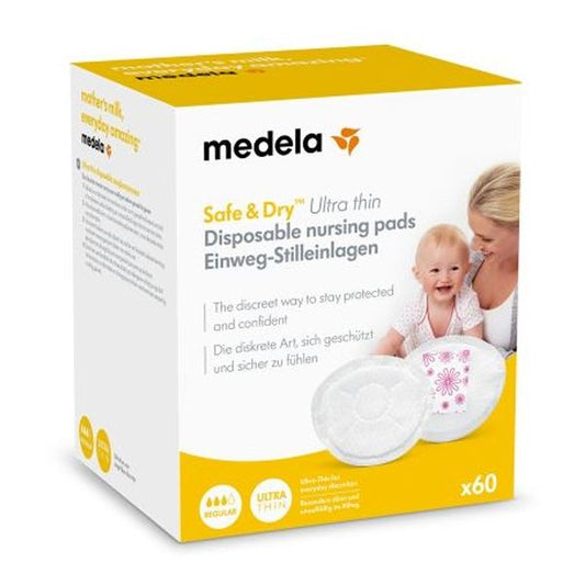 Medela Safe & Dry Ultra Thin 60Pk