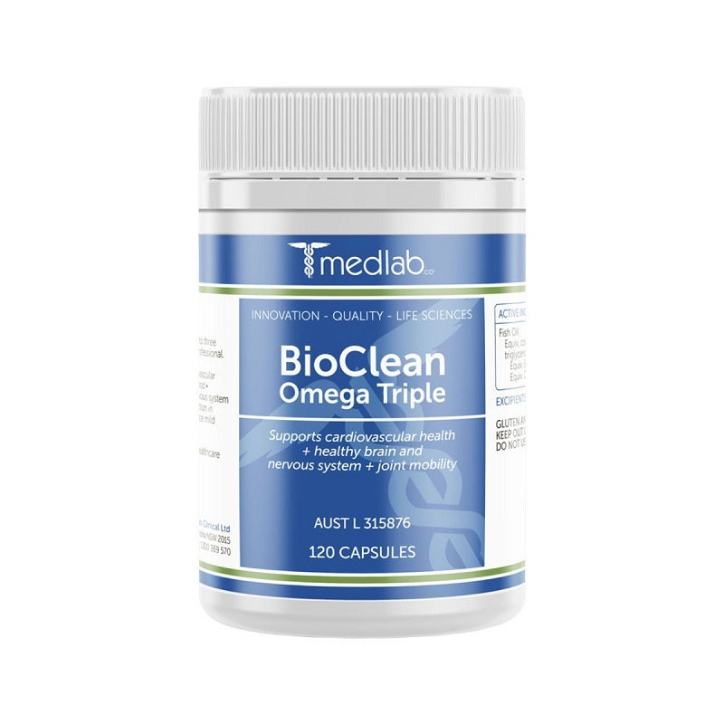 Medlab Bioclean Triple Omega 120 Caps