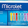 Microlet 100 Silicone-Coated Lancets