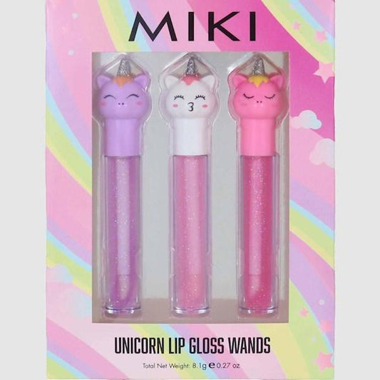 Miki Unicorn Lip Gloss Wands