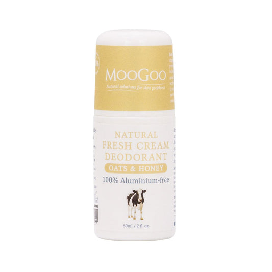 Moogoo Natural Fresh Cream Deodorant Oats & Honey