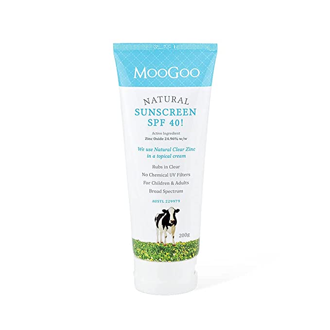 Moogoo Natural Sunscreen Spf 40 200g