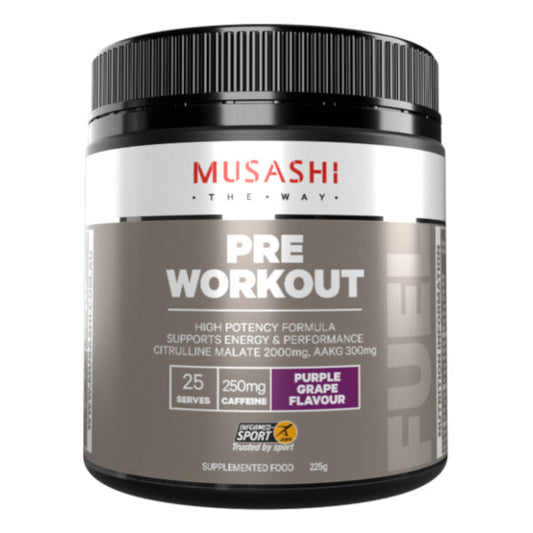 Musashi Pre Wrkout WtrmLn 225g