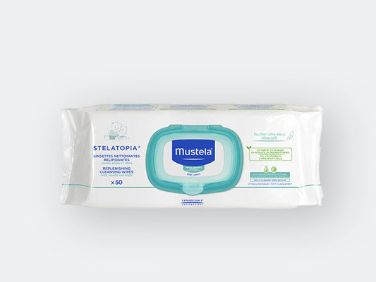 Mustela Replenishing Cleansing Wipes