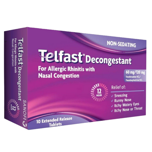 Telfast Tab Decongestant 6