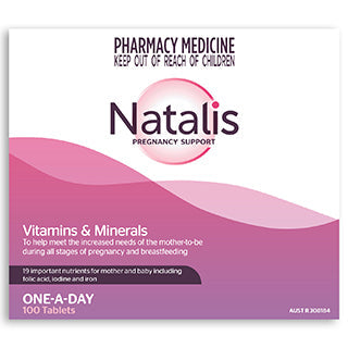 Natalis Vitamins And Minerals 100 Tab