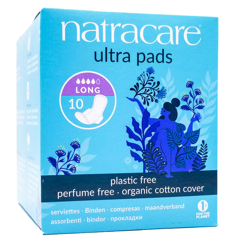 Natracare Ultra Long Pads 10Pk