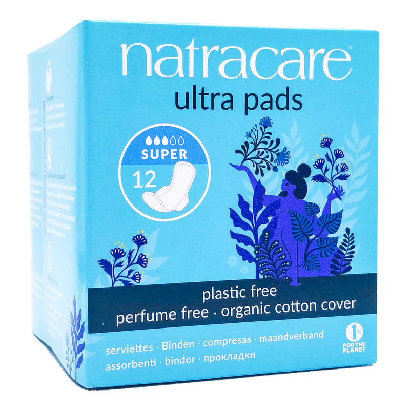 Natracare Ultra Extra Pads Super 12