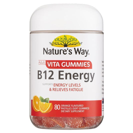 Nat/Way Vitagummies B12 Energy 80