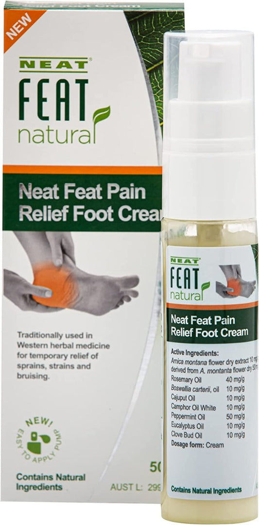 Neat Feat Nat Pain Relief Foot Cream 50g