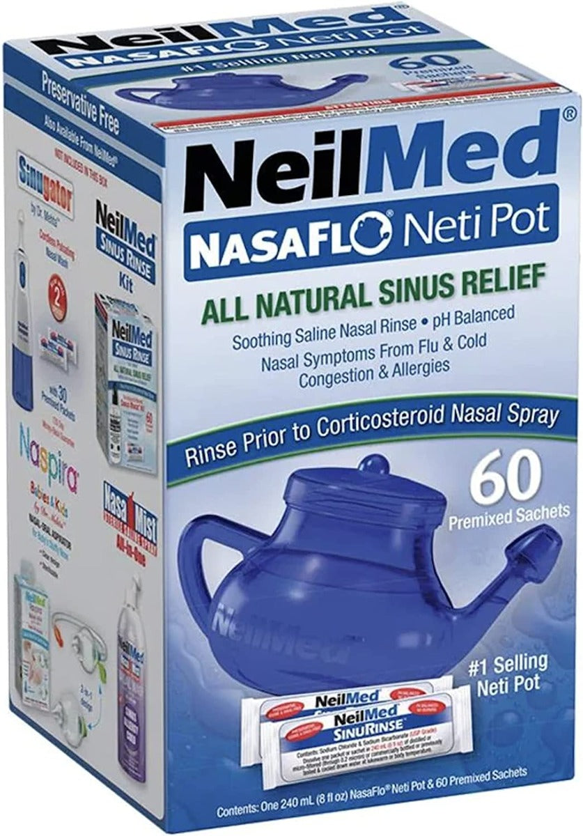 Neilmed Neti Pot 60 Sachets