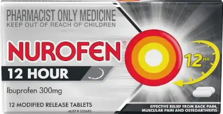 Nurofen 12Hr Ibuprofen 300g 12