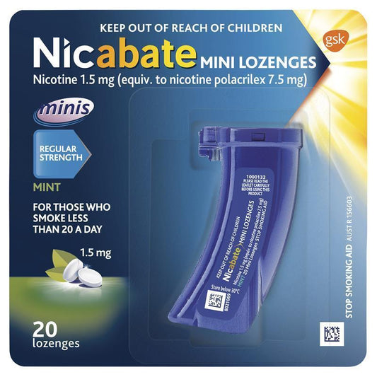 Nicabate Mini 1.5mg Lozenge 20