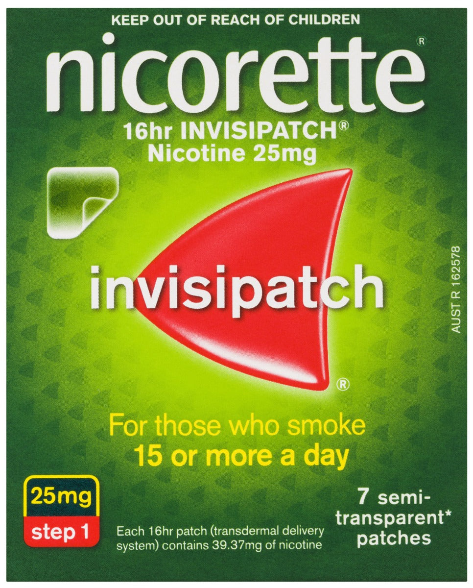 Nicorette Invisipatch 25mg 7