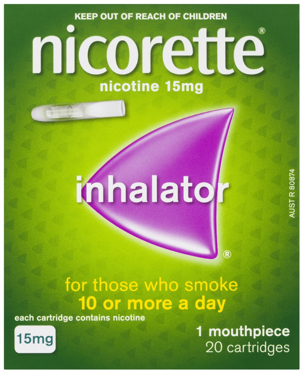 Nicorette Inhalator 15mg 20