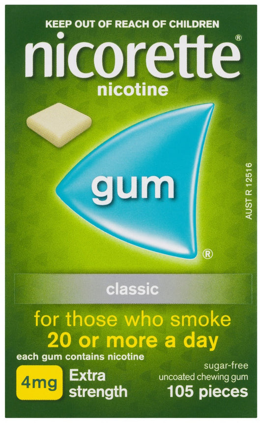 Nicorette Gum 4mg Frshmint 105