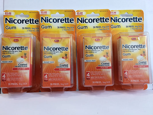 Nicorette C/Drp Loz Frt 4mg 20