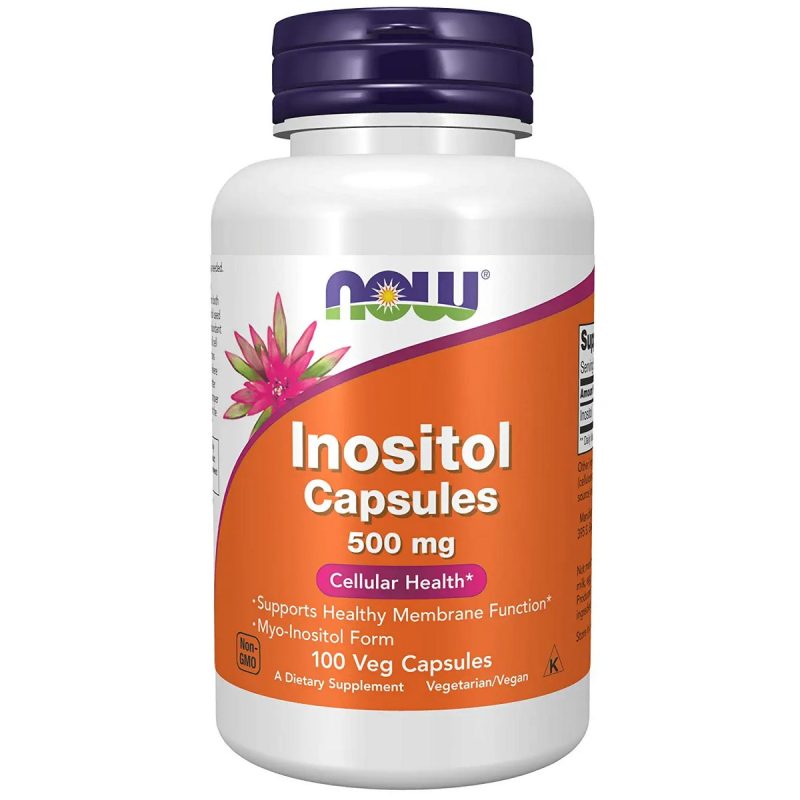 Now Inositol 500mg 100 Caps