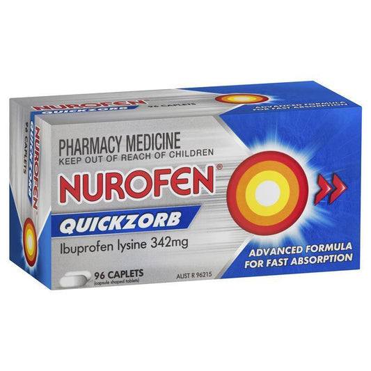 Nurofen Quickzorb Caplets 96