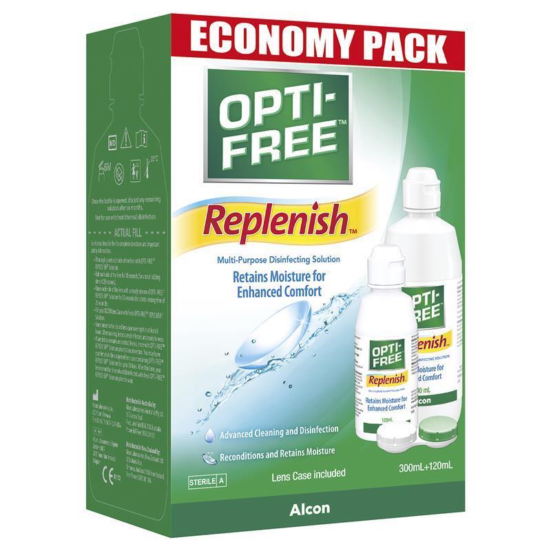 Opti Free Replenish Economy Pk