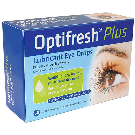 Optifresh Plus Eye Drop 1% 30X0.4mL