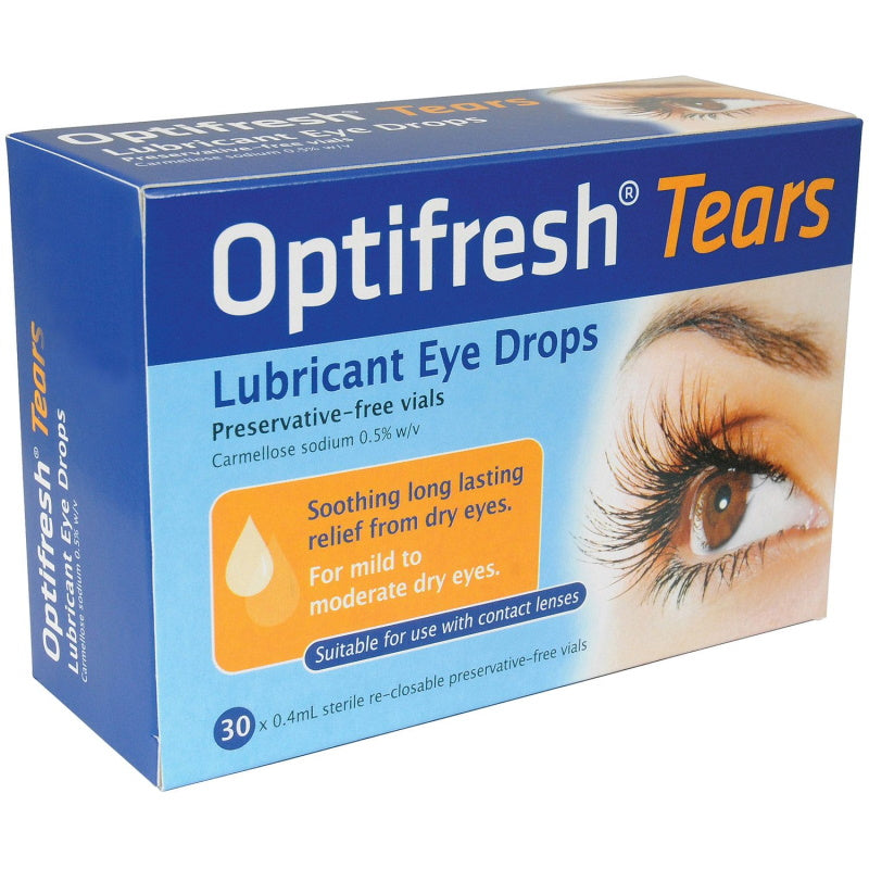 Optifresh Tears Eye Drop 0.5% 30X0.4mL