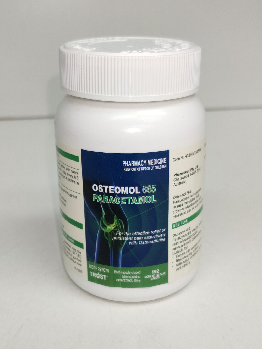 Osteomol 665 Tabs 192 Bot