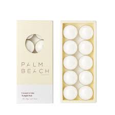 Palm Beach Coconut& Lime Tealight Pack