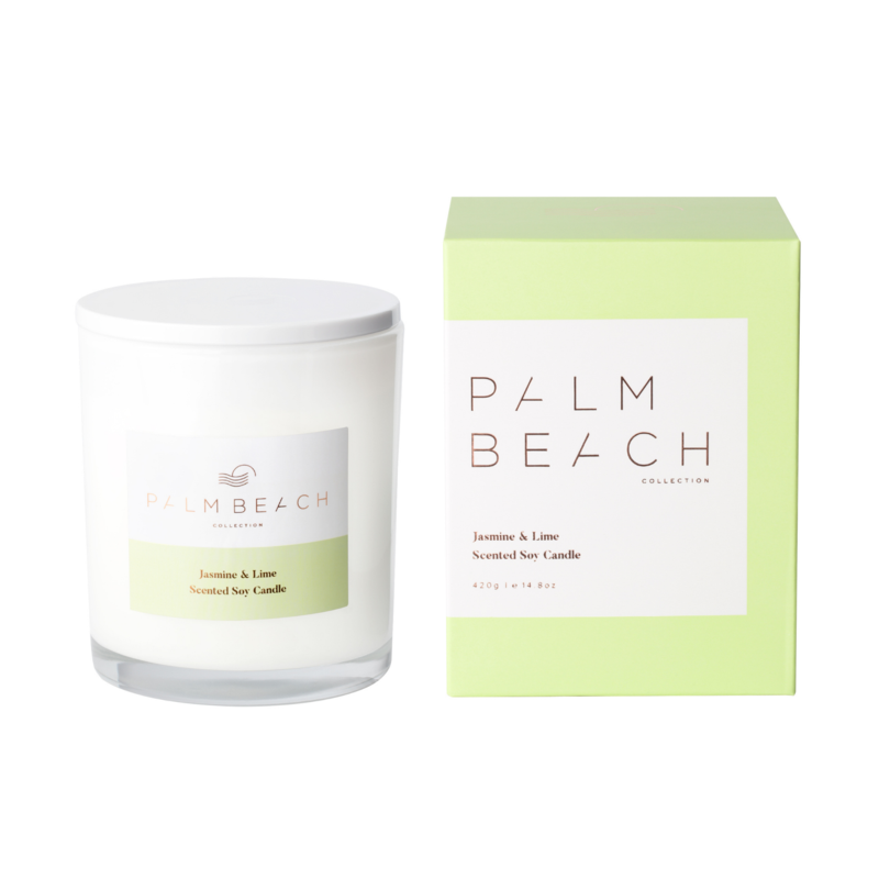 Palm Beach Jasmine & Lime Candle 420g