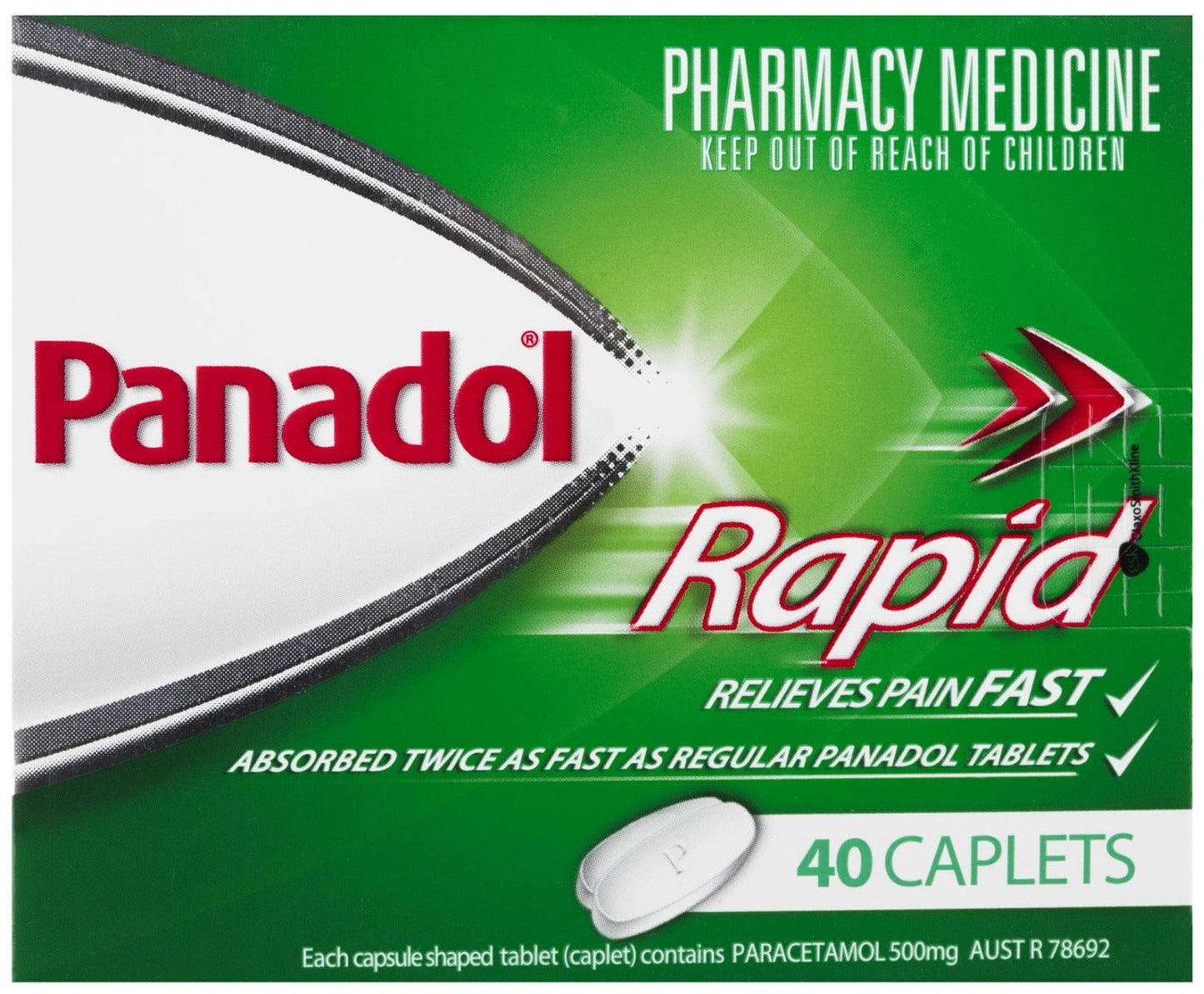 Panadol Rapid Caplet 40