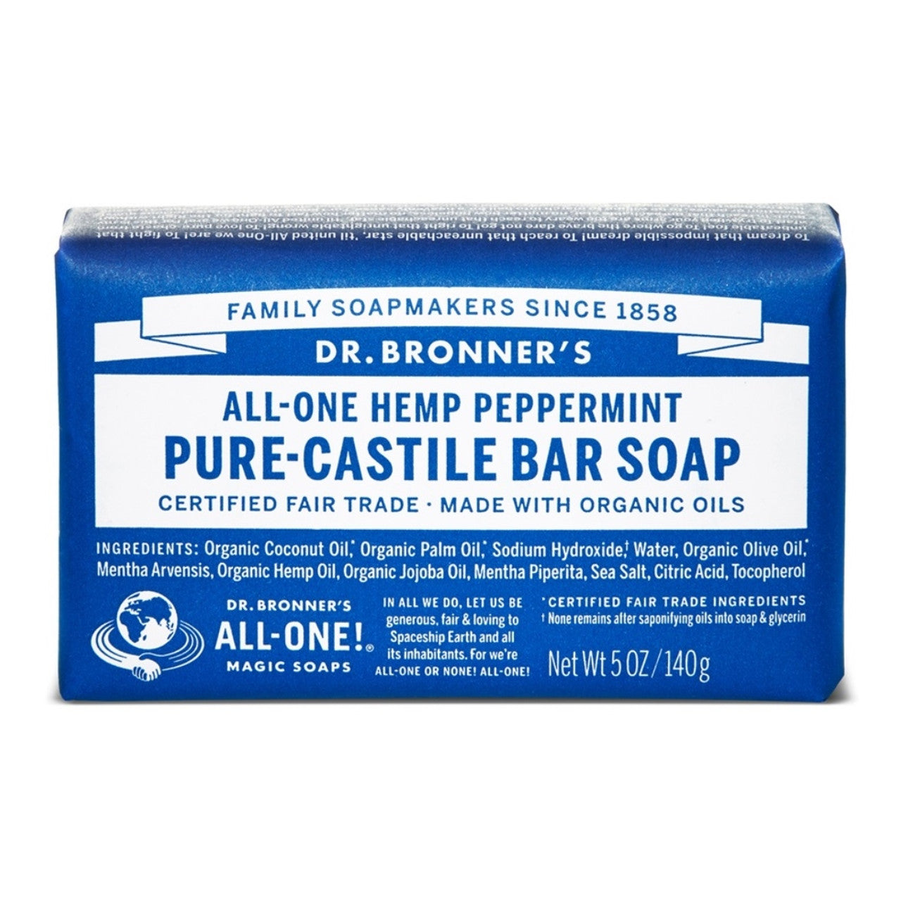 Db Peppermint Soap Bar 140g