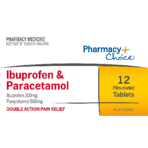 Pc Ibuprofen&Paracetamol Tab 12
