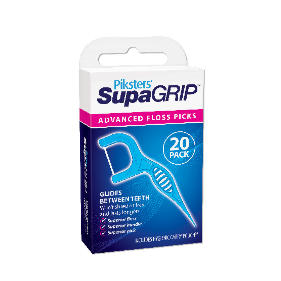 Pikster Floss Picks S/Grip 20