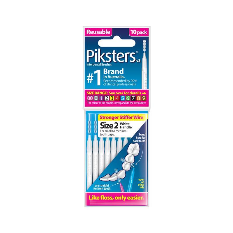 Piksters I/Dental Brush 2 10Pk