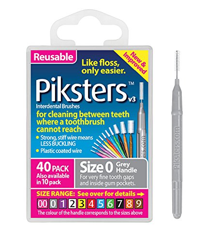 Piksters I/Dental Brush 0 40Pk