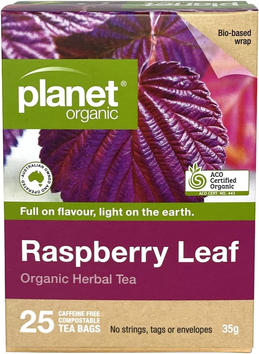 Planet Organic Raspberry Leaf 25 Tea Bags