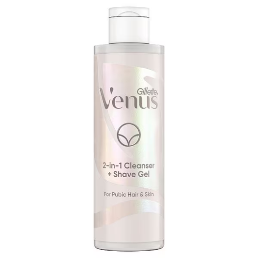 Gill Venus P/H&S 2In1 Cleanse&Shve 190mL