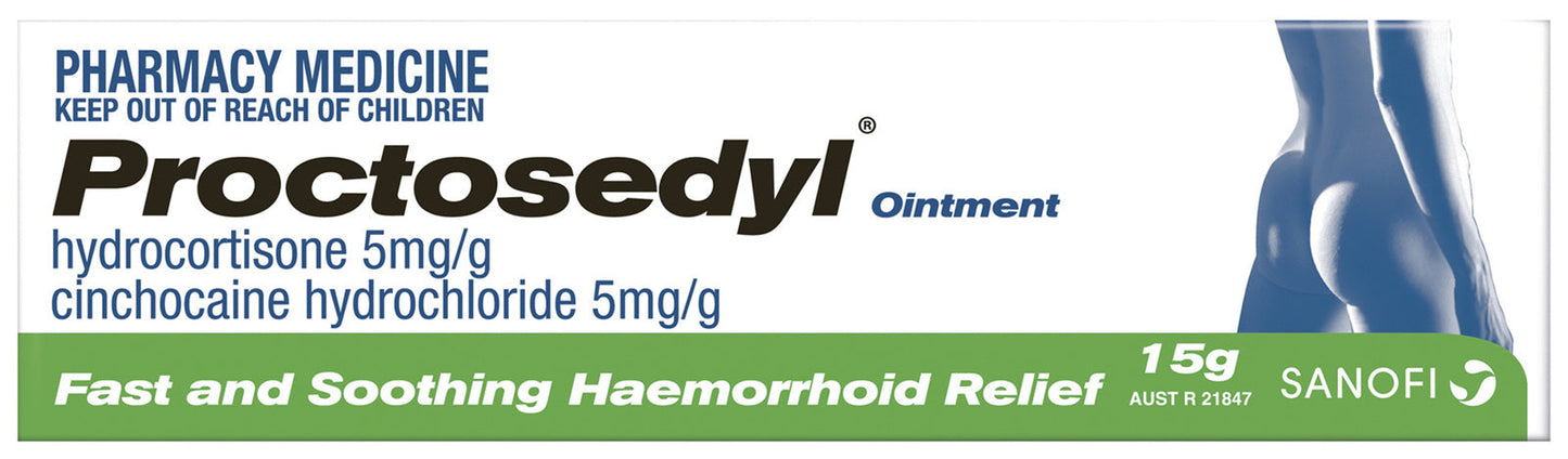 Proctosedyl Oint 15g