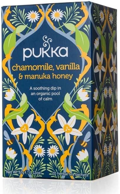 Pukka Chamomile, Van & Man Honey 20Pk